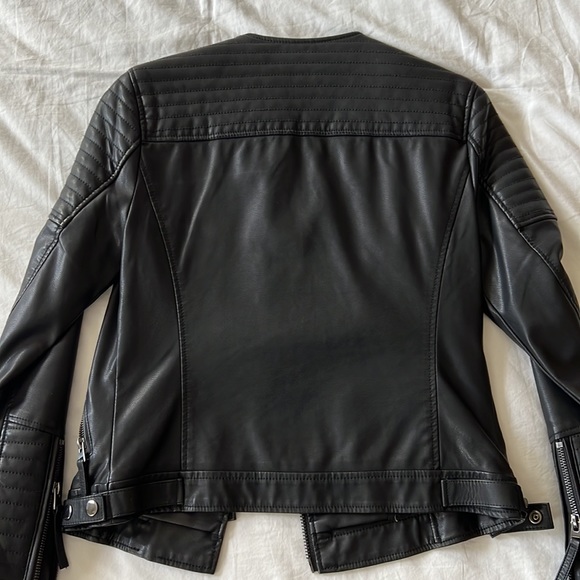 Topshop faux leather jacket - Picture 2 of 6